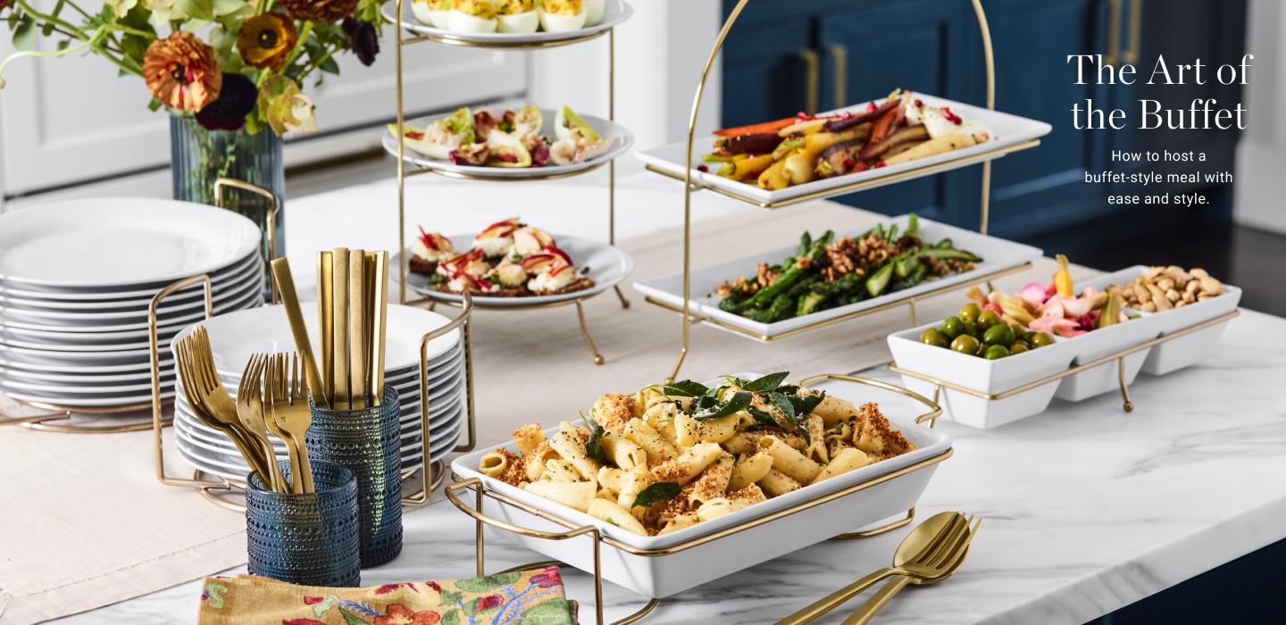 The Art of the Buffet | How to host a buffet-style meal with ease and style.